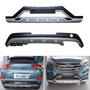 Hyundai Tucson Ön Arka Tampon Koruma Difüzör 2015-2018 Arası Lüx