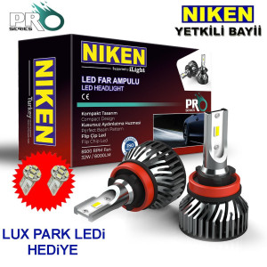 H16 Led Xenon Far Ampulü Yeni Nesil Pro Niken