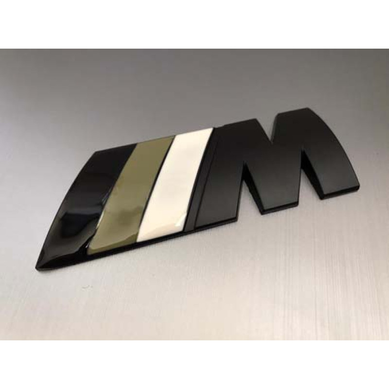 M SİYAH-YEŞİL-BEYAZ ARKA YAPIŞTIRMA ARMA