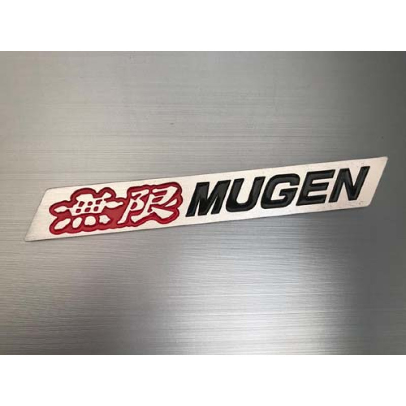 MUGEN KIRMIZI-SİYAH BÜYÜK ARKA YAPIŞTIRMA ARMA