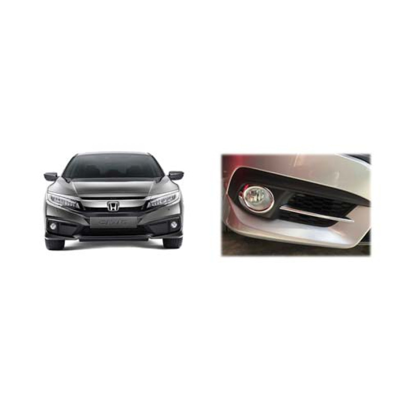 CİVİC ÖN SİS KROMU