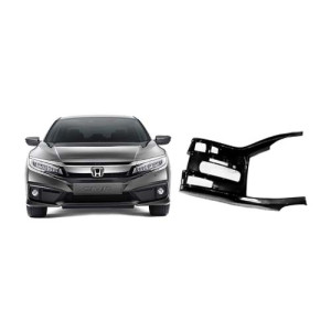 3368-CİVİC TEK PARÇA VİTES KONSOLU PARLAK SİYAH