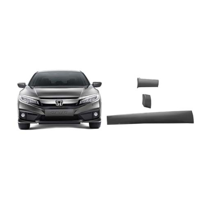 3163-CİVİC ÖN GÖĞÜS ÇITASI KARBON