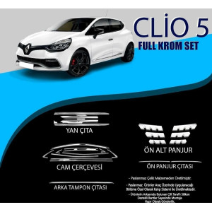 CLİO-5 FULL KROM SET