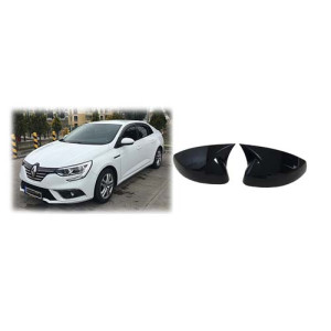 MEGAN-4 İTHAL PARLAK SİYAH BATMAN AYNA KAPAĞI