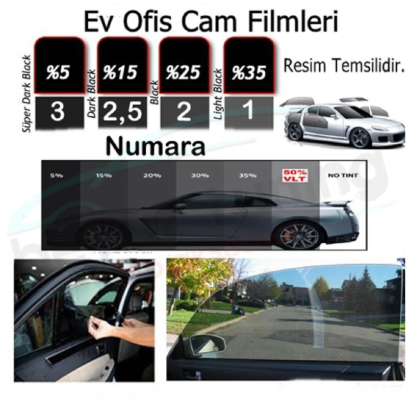 Toyota Auris Niken Cam Filmi Hizmeti 5 Yıl Garanti Şok Fiyat