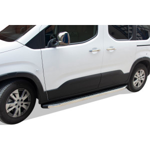 OMSA Peugeot Rifter Blackline Yan Basamak Krom Kısa Şase 2019 ve Sonrası