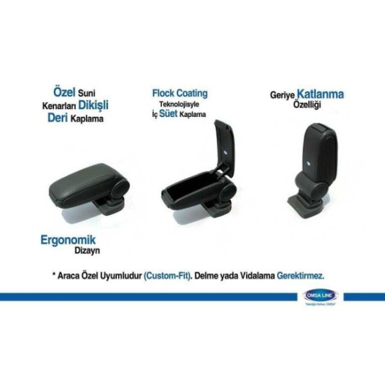 OMSA Seat Mii Siyah Kol Dayama 2011 ve Sonrası