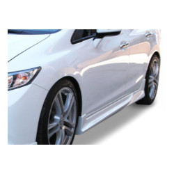 Honda Civic Fb7 Custom Yan Marşpiyel (Plastik) Boyasız