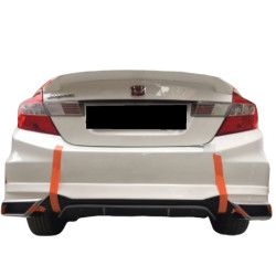 Honda Civic Fb7 Egzoz Görünümlü Difüzör (Plastik) Boyasız