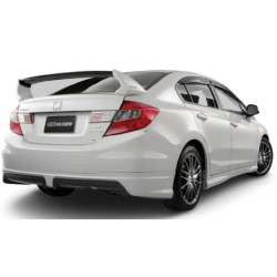 Honda Civic Fb7 Mugen RR Difüzör Arka Ek  (Plastik) Boyasız