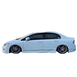 Honda Civic Fd6 Custom Yan Marşpiyel (Plastik) Boyasız