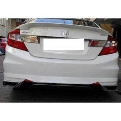 Honda Civic FB7 Egzoz Görünümlü Difüzör (Plastik) Boyasız