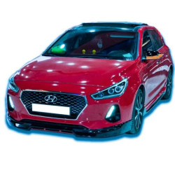 Hyundai i30 Makyajlı Ön Ek 2017+ (Plastik) Boyasız