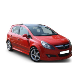 Opel Corsa D Yan Marşpiyel (Plastik) Boyasız