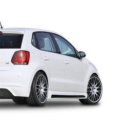 Volkswagen Polo 2010 - 2017 Yan Marşpiyel Rieger (Plastik) Boyasız