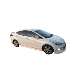 Hyundai Elantra 2011-2015 Marşpiyel (Plastik) Boyasız