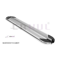 CITROEN JUMPY 2006-2016 SHORT ŞASE  223 CM Yan Basamak Maydos V3 Model (Gri)