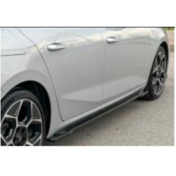 Opel Astra L Yan Marşpiyel (Plastik) (Piano Black Boyalı) Boyasız