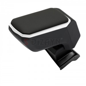 S-Dizayn VW Polo 6 Makyajlı Kol Dayama Kolçak ABS Vidalı Gri 2021 Üzeri A+ Kalite