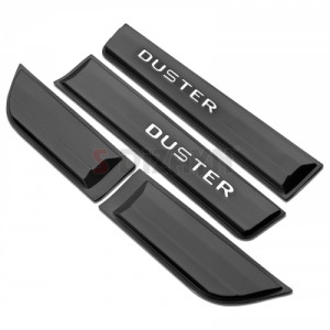 S-Dizayn Dacia Duster 2 Kapı Koruma Seti Parlak Krom Yazılı 4 Prç 2018-2023 A+ Kalite