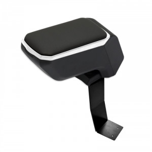 S-Dizayn Citroen C-Elysee Kol Dayama Kolçak Çelik Ayaklı ABS Gri 2012-2017 A+Kalite