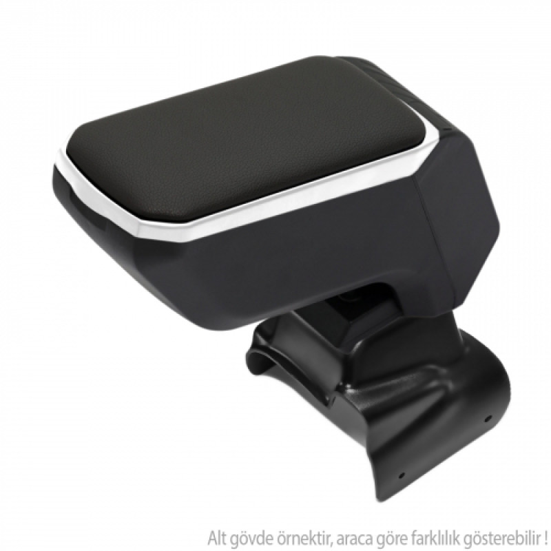 S-Dizayn Citroen C-Elysee Kol Dayama Kolçak ABS Vidalı Gri 2012-2017 A+ Kalite