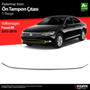 S-Dizayn VW Passat B8 Krom Aksesuar Çıta Seti A+Kalite