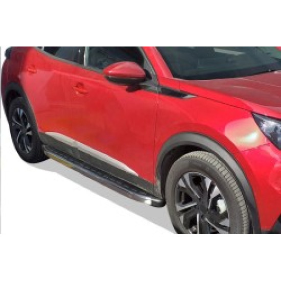 OMSA Peugeot 2008 Proside Yan Basamak Krom 2019 ve Sonrası