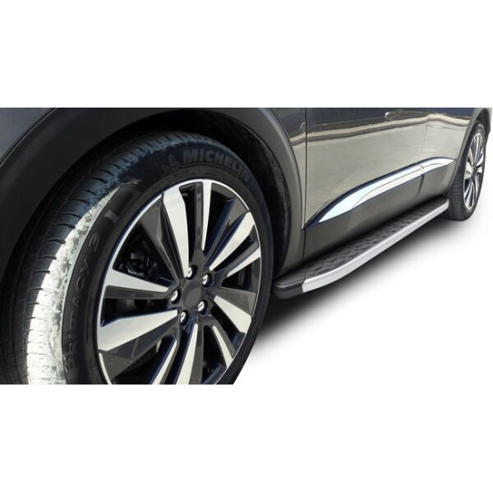 OMSA Peugeot 3008 Blackline Yan Basamak Alüminyum 2016-2024 Arası
