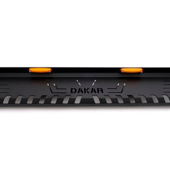 OMSA Mitsubishi L200 Dakar Yan Basamak Siyah V1 Ledli 2006-2015 Arası