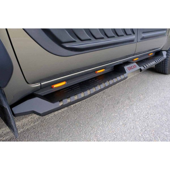 OMSA Toyota Hilux Dakar Yan Basamak Siyah V2 Ledli 2015 ve Sonrası