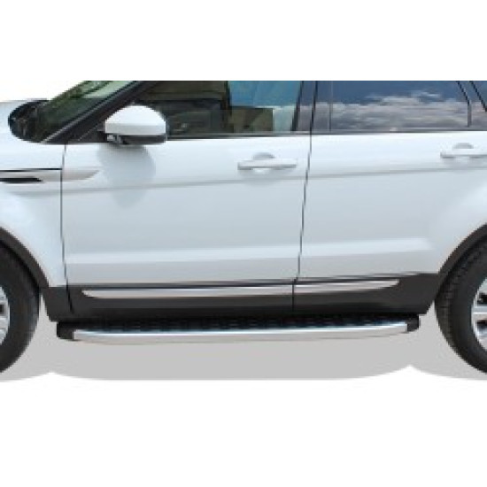 OMSA Range Rover Evoque Blackline Yan Basamak Alüminyum 2012 ve Sonrası