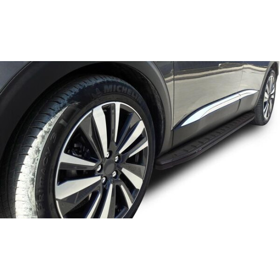 OMSA Peugeot 3008 Proside Yan Basamak Siyah 2016-2024 Arası