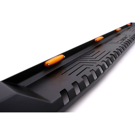 OMSA Toyota Hilux Dakar Yan Basamak Siyah V1 Ledli 2015 ve Sonrası