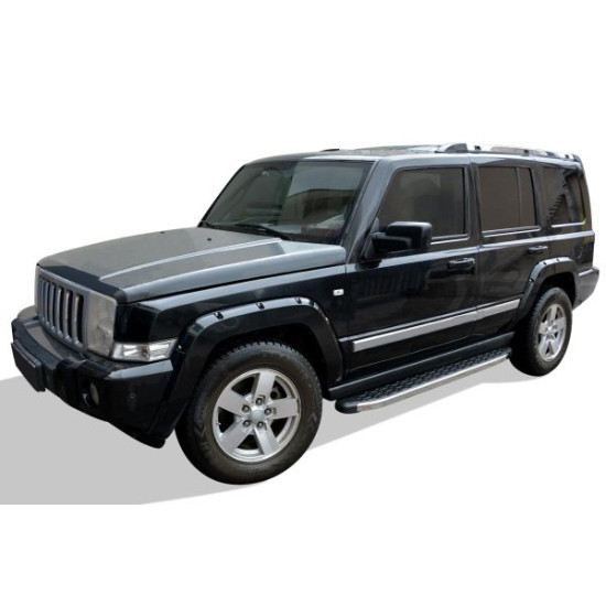 OMSA Jeep Commander Blackline Yan Basamak Krom 2006-2010 Arası