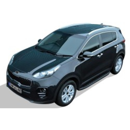 OMSA Kia Sportage 4 Proside Yan Basamak Siyah 2015-2021 Arası