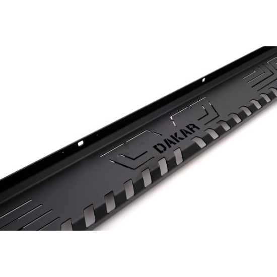 OMSA Mitsubishi L200 Dakar Yan Basamak Siyah V1 2006-2015 Arası