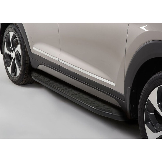 OMSA Kia Sportage 4 Blackline Yan Basamak Siyah 2016-2021 Arası