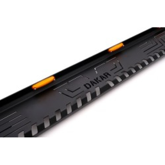 OMSA Mitsubishi L200 Dakar Yan Basamak Siyah V1 Ledli 2006-2015 Arası