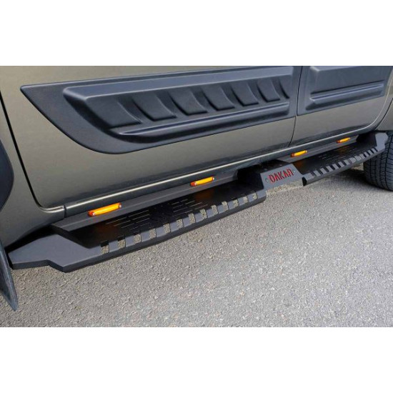 OMSA Toyota Hilux Dakar Yan Basamak Siyah V2 Ledli 2015 ve Sonrası