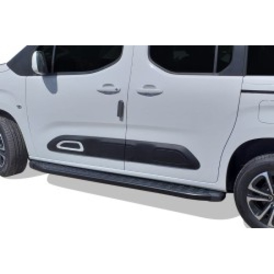 OMSA Citroen Berlingo 3 Blackline Yan Basamak Siyah 2019 ve Sonrası