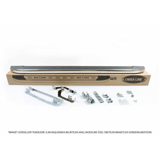 OMSA Citroen Nemo Ms Line Yan Basamak Siyah Yazılı 2008-2016 Arası