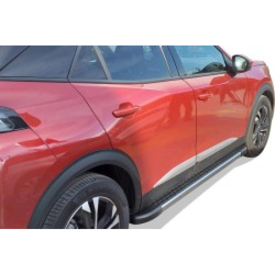 OMSA Peugeot 2008 Nevada Yan Basamak Krom 2019 ve Sonrası