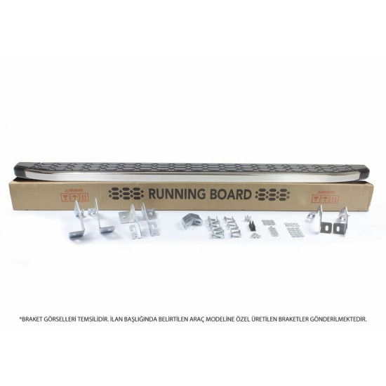 OMSA Nissan Qashqai Blackline Yan Basamak Krom 2007-2014 Arası