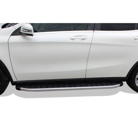OMSA Mercedes GLA Class Blackline Yan Basamak Alüminyum 2013 ve Sonrası