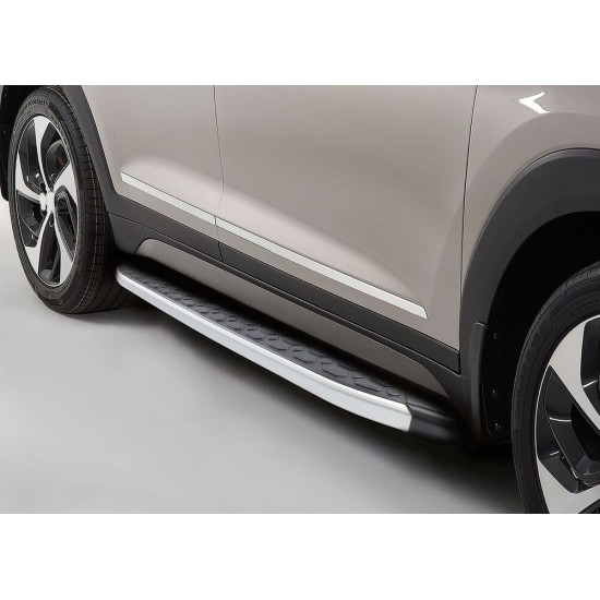 OMSA Jeep Commander Blackline Yan Basamak Alüminyum 2006-2010 Arası