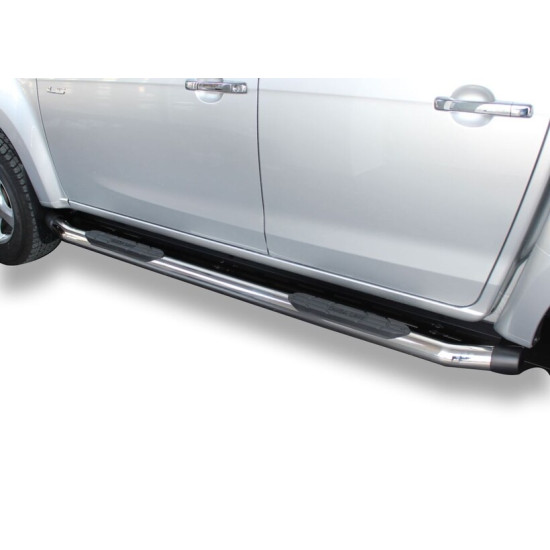 OMSA Isuzu D-Max Amazon Yan Basamak Çap:76 Krom 2012-2019 Arası