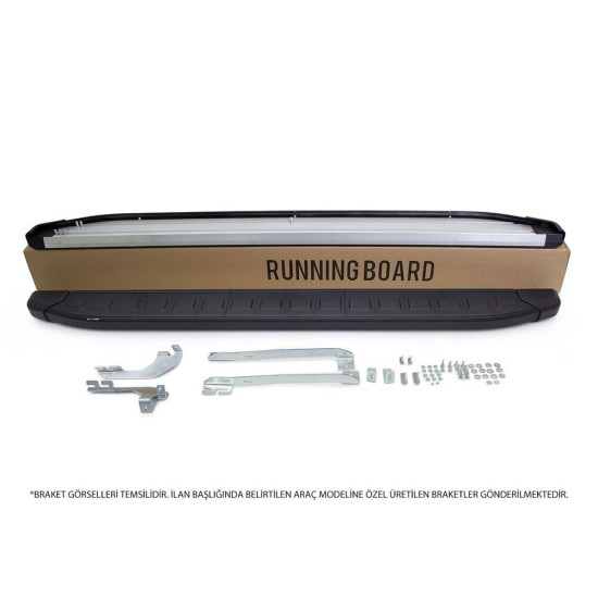 OMSA Range Rover Sport Proside Yan Basamak Siyah 2004-2013 Arası