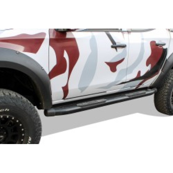 OMSA Mitsubishi L200 Amazon Yan Basamak Çap:76 Siyah 2006-2015 Arası